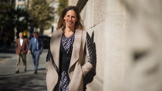 Erika Villaécija posa par ABC en Barcelona