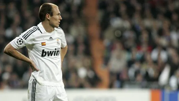 Arjen Robben En El Real Madrid