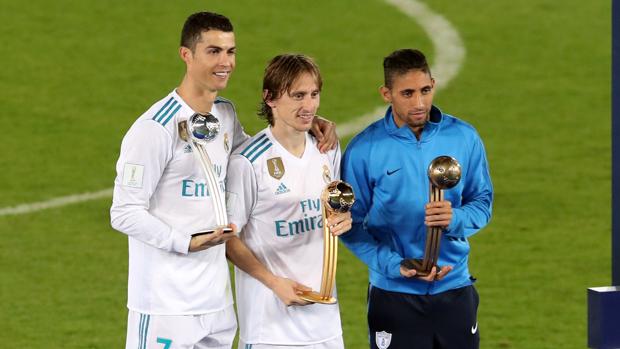 Dos madridistas en el podio de los mejores del torneo