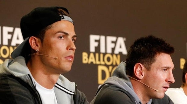 Cristiano Ronaldo y Messi