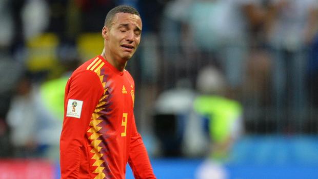 Rodrigo, al término del partido
