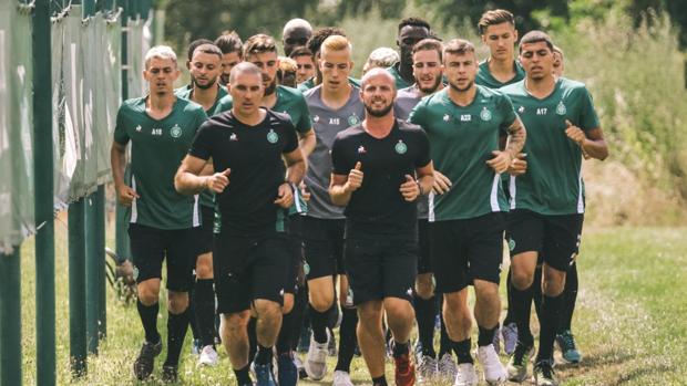 Una imagen del equipo en pretemporada