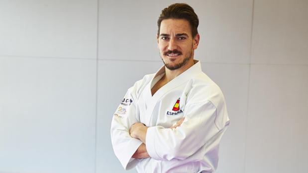 Damián Quintero posa para ABC en el CAR de Madrid