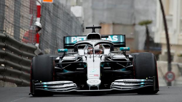 Hamilton, en Mónaco