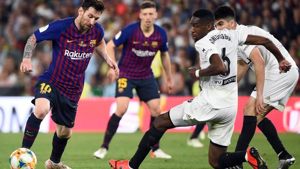 Barcelona y Valencia jugaron ya la final de Copa