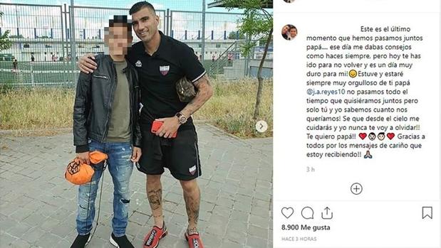 El mensaje del hijo de José Antonio Reyes