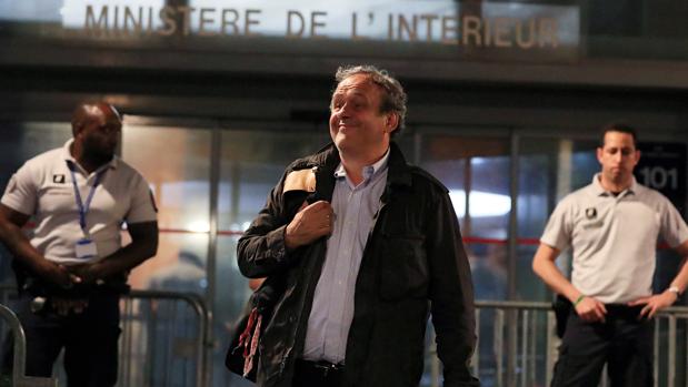 Platini, tras su liberación