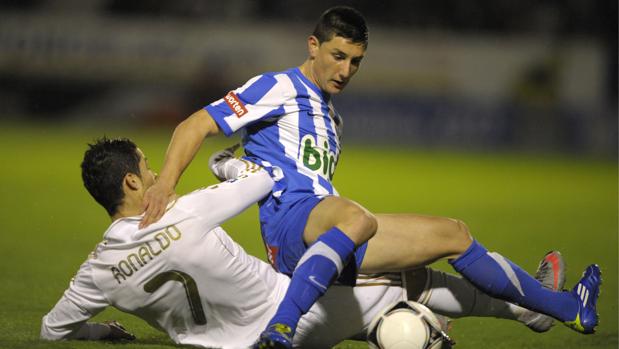 La Ponferradina se enfrentó al Real Madrid de Cristiano en Copa hace unos años