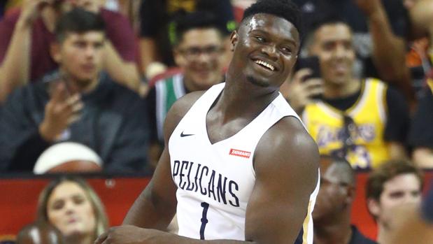 Zion Williamson, antes de la lesión