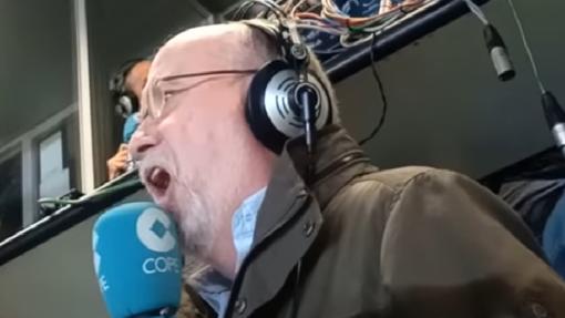 Manolo Oliveros, locutor de la Cope