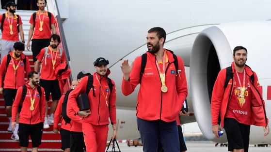 Delirio en Madrid con los campeones del mundo