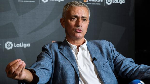 Mourinho, en un acto reciente en España