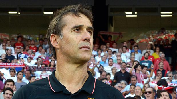 Lopetegui, con el Sevilla