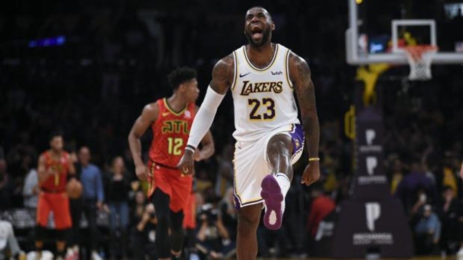 LeBron James sigue imparable y los Lakers ya son el mejor equipo de la liga
