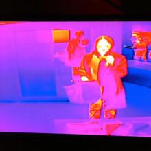 There will be thermal cameras