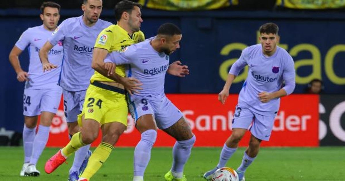 resumen y goles del villarreal 1 3 barcelona el barca cae a plomo pero gana