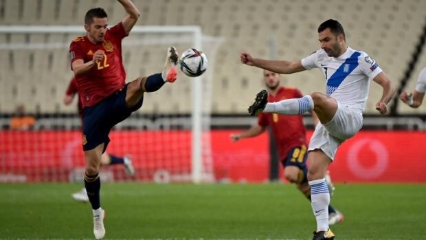 Grecia 0 - España 1: España roza el Mundial de Catar entre bostezos