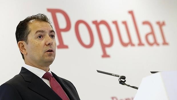 El consejero delegado del Banco Popular, Francisco Gómez