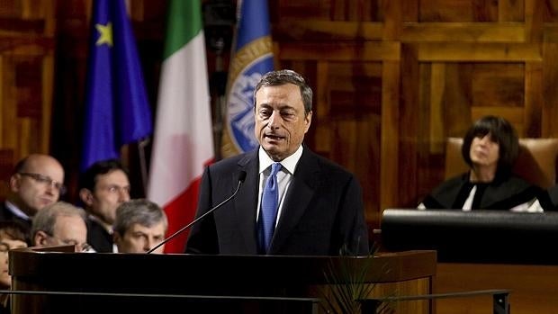 El presidente del BCE, Mario Draghi
