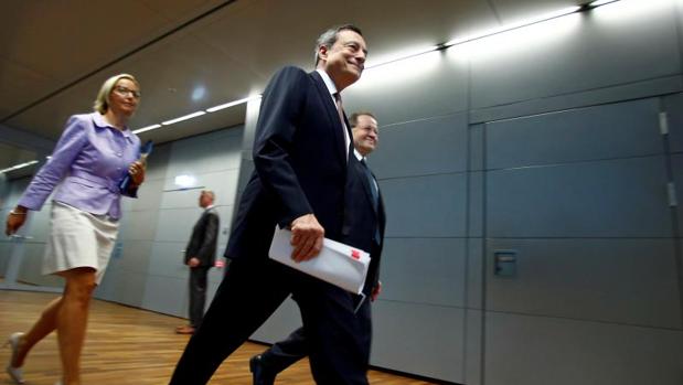 El presidente del BCE, Mario Draghi