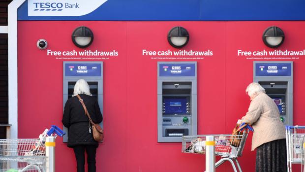Cajeros de Tesco Bank