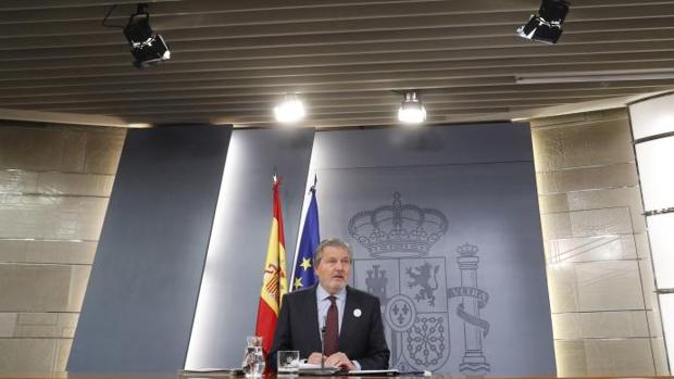 El ministro de Educación y Portavoz del Gobierno,Iñigo Méndez de Vigo