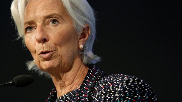 La directora del FMI, Christine Lagarde