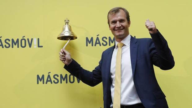El consejero delegado de la operadora de telecomunicaciones MásMóvil,