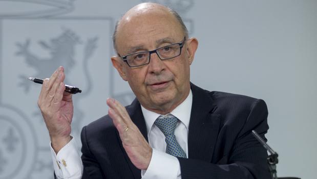 El ministro de Hacienda, Cristóbal Montoro