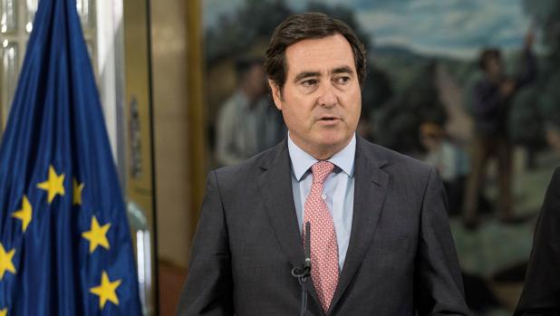El actual vicepresidente de CEOE y presidente de Cepyme, Antonio Garamendi