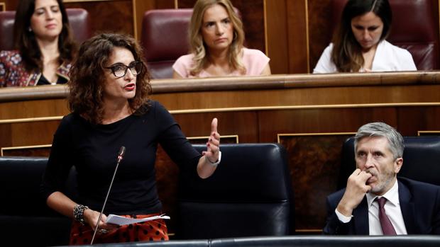 La ministra de Hacienda, María Jesús Montero