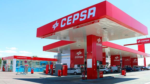 Estación de servicio de la petrolera en Madrid