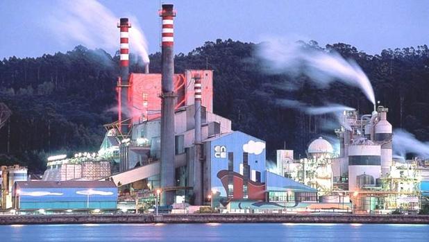 Factoría de Ence en Pontevedra
