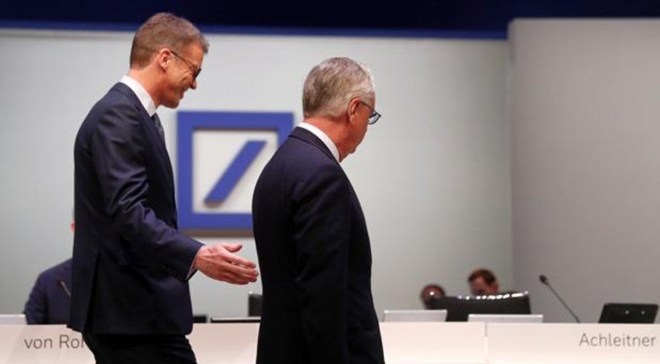 Deutsche Bank announces a "radical" restructuring with a ...