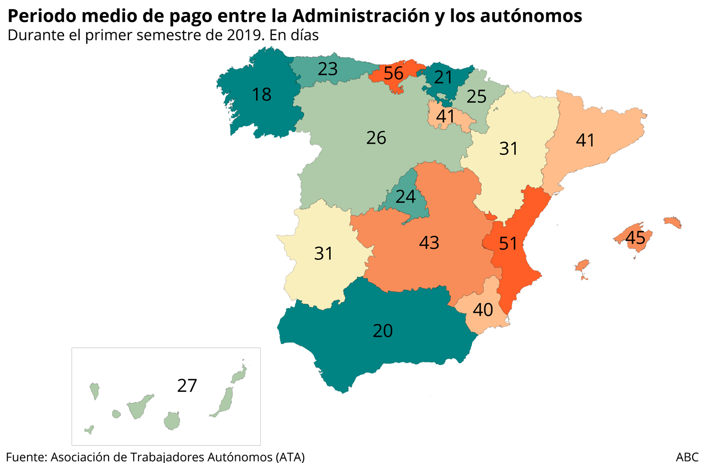 AUTÓNOMOS Y EMPRESAS: Cantabria, Jaén y la Diputación de Valencia repiten como los peores pagadores Autonomos-pagos--510x325