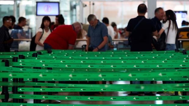 La última huelga de Iberia en El Prat transcurrió sin colas ni incidentes destacados
