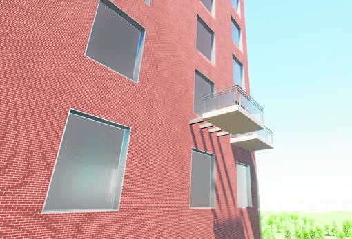 Exterior balcony solution
