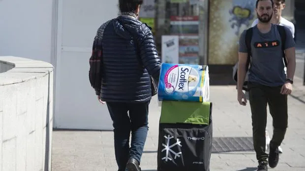 La demanda de papel higiénico se disparó durante las primeras semanas de la pandemia