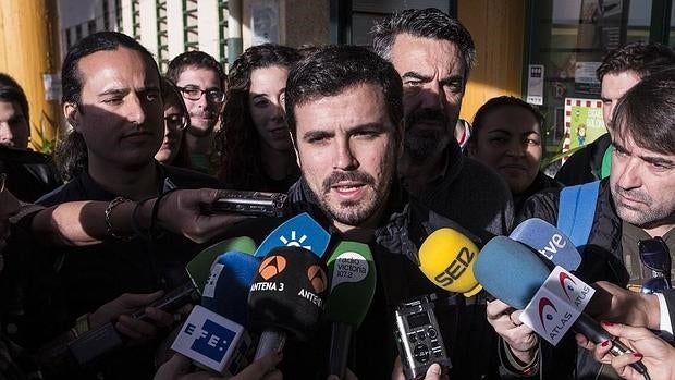 Alberto Garzón, candidato de IU