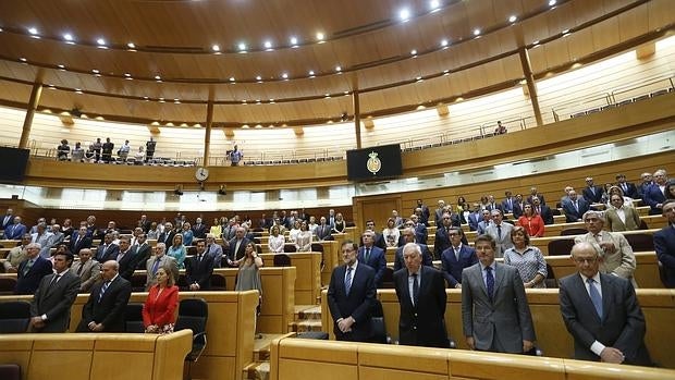 Vista de una sesión del Senado durante la pasada legislatura
