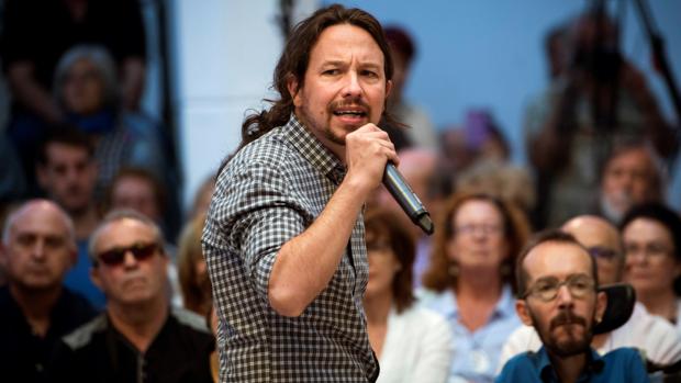 Pablo Iglesias, secretario general de Podemos