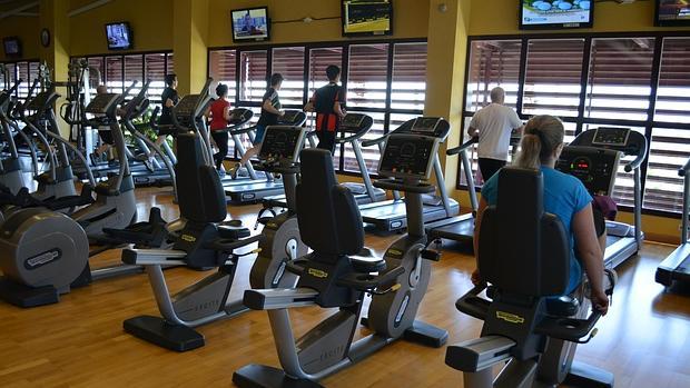 Imagen de archivo de un gimnasio