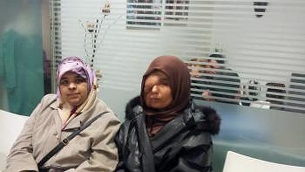 Imagen de Samira tomada en 2013 en la consulta del doctor Cavadas