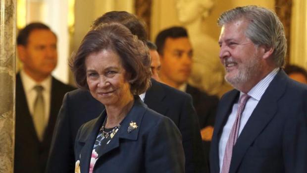 Doña Sofía, reconocida por la Fundación Mapfre