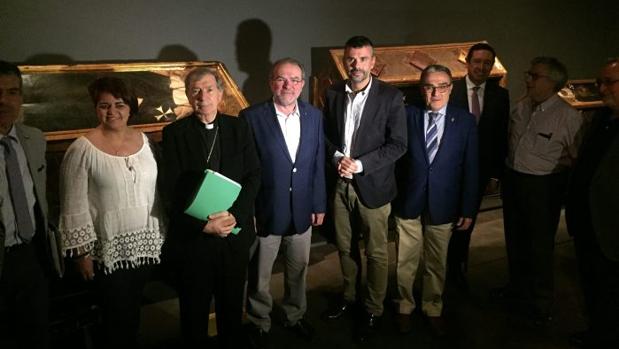 El consejero de Cultura, Santi Vila, en el Museo de Lleida