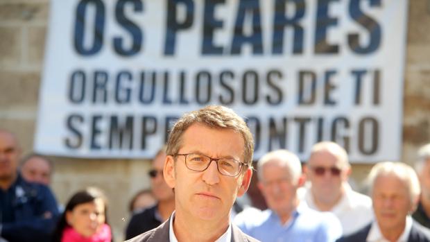 Feijóo, en Os Peares, su localidad natal