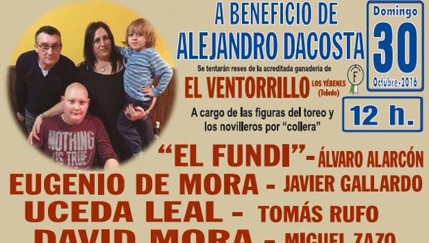 Cartel del tentadero benéfico