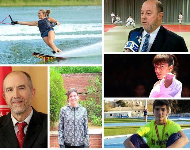 Algunas de las personas que han sido reconocidas con la Medalla de Oro de la Junta