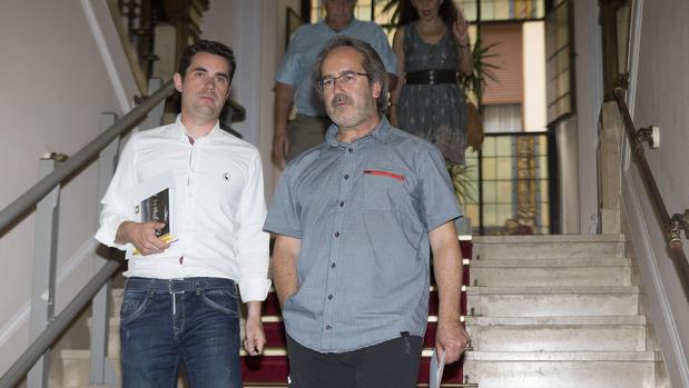 Antidio Fagúndez y Francisco Guarido, en una imagen de archivo