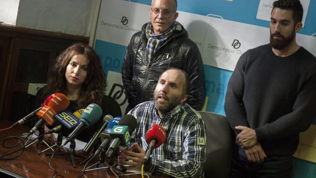 El portavoz municipal de Democracia Ourensana, Gonzalo Pérez Jácome